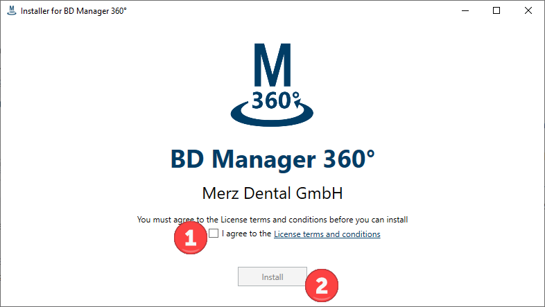 Bestätigung der Nutzungsbedingungen